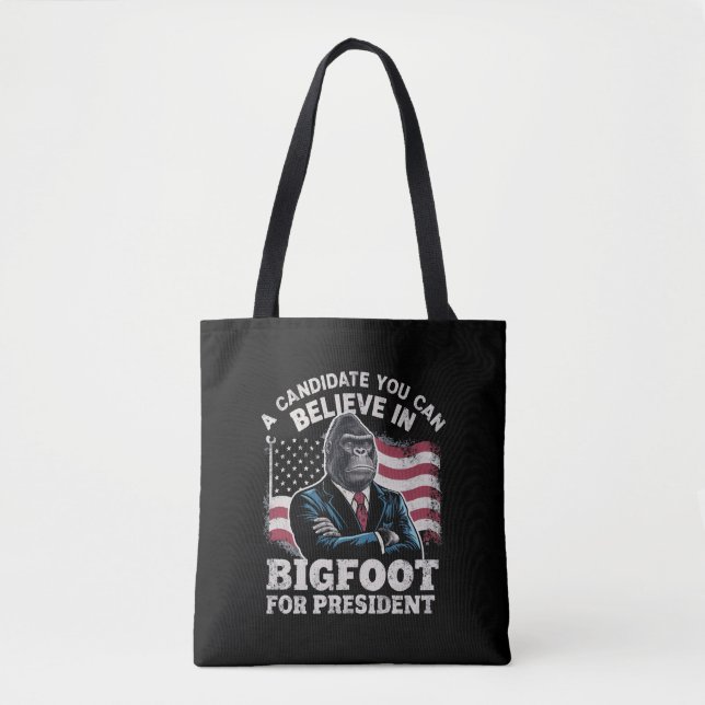 Wahl 2024 Funny Vote Sasquatch USA (Vorderseite)