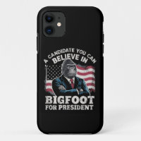 Wahl 2024 Funny Vote Sasquatch USA