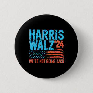 Wahl 2024 Kamala Harris Tim Waltz 2024 Button