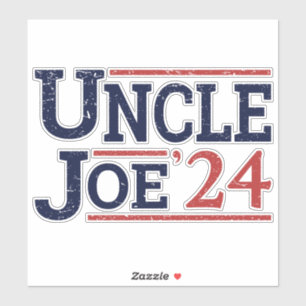 Wahl 2024 - Onkel Joe I Aufkleber