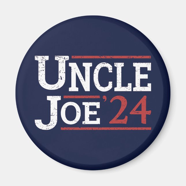 Wahl 2024 - Onkel Joe I Magnet (Vorne)