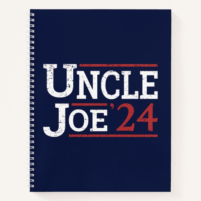 Wahl 2024 - Onkel Joe I Notizbuch (Vorderseite)