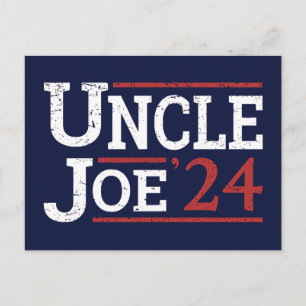 Wahl 2024 - Onkel Joe I Postkarte