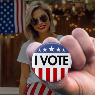 Wahl 2024 US-Präsident Button