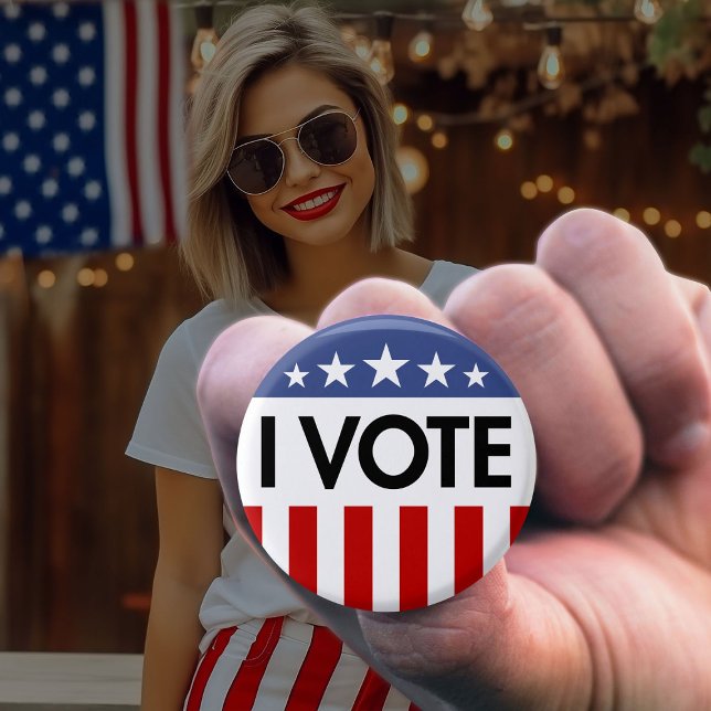 Wahl 2024 US-Präsident Button (Von Creator hochgeladen)