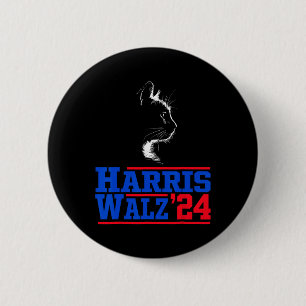 Wahl 2024 Wahl Kamala Harris Tim Waltz 2024 4 Button