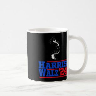 Wahl 2024 Wahl Kamala Harris Tim Waltz 2024 4 Kaffeetasse
