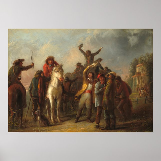 Wahl: Alfred Jacob Miller Fine Art Poster (Vorne)