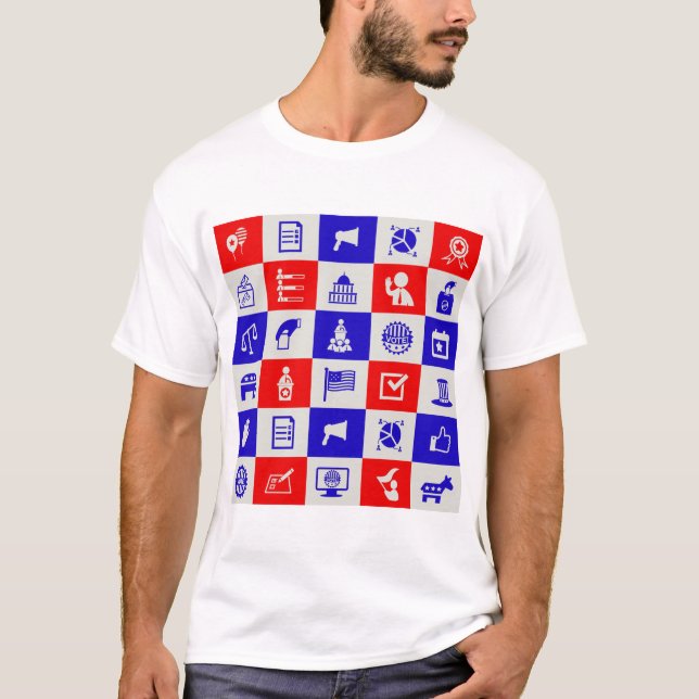 Wahl der USA T-Shirt (Vorderseite)