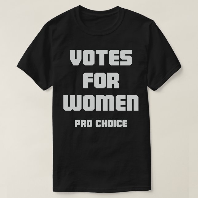 Wahl für Frauen T-Shirt (Design vorne)