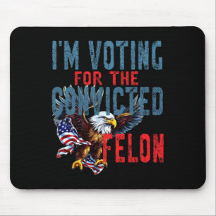 Wahl für Verurteilung wegen Verbrechens Urteil Wah Mousepad
