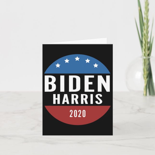 Wahl Harris 2020 Karte (Vorderseite)