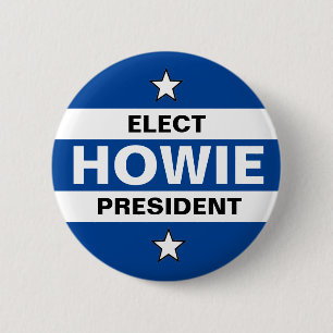 Wahl Howie Hawkins-Präsident Button