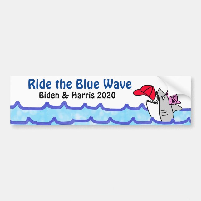 Wahl Joe Biden und Kamala Harris 2020 Autoaufkleber (Vorne)