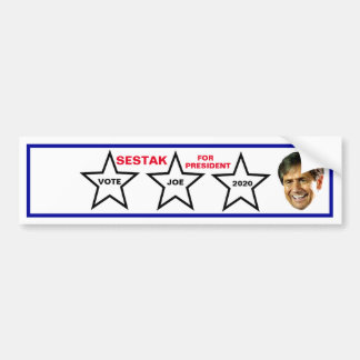 Wahl Joe Sestak 2020 zum Präsidenten Autoaufkleber