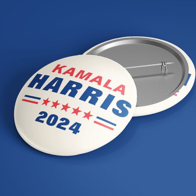 Wahl Kamala Harris 2024 Pinback Button (Von Creator hochgeladen)