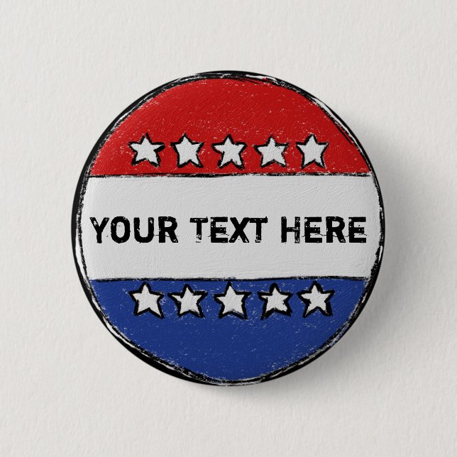 Wahl-Knopf Button (Vorderseite)