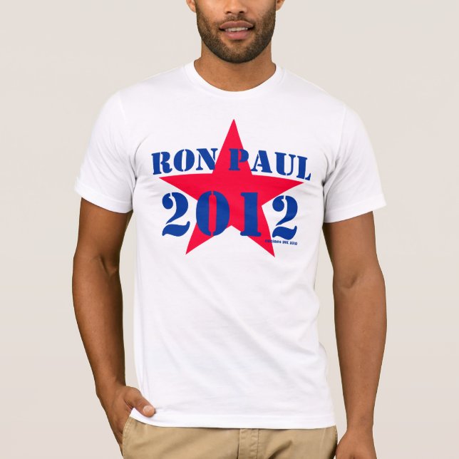 Wahl Ron Paul zum Präsidenten 2012 T-Shirt (Vorderseite)