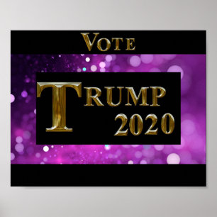 WAHL TRUMP 2020 POSTER