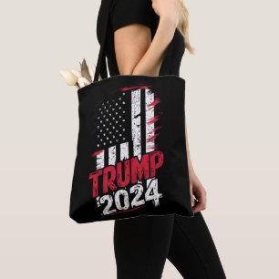 Wahl TRUMP 2024 USA Vintage-Flagge