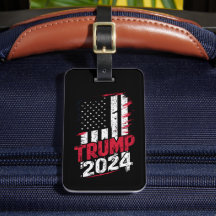 Wahl TRUMP 2024 Vintage Flagge der USA