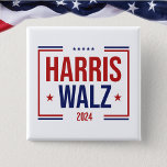 Wahl von Harris Walz Button<br><div class="desc">Zeigen Sie Ihre Unterstützung für die Harris Walz Kampagne mit unserem "Harris Walz 2024" Button. Dieser Knopf eignet sich perfekt für Kundgebungen, politische Veranstaltungen oder den alltäglichen Einsatz. Er ist eine einfache und doch leistungsstarke Methode, um im Rennen um den Präsidenten und Vizepräsidenten der Vereinigten Staaten Ihr Engagement für das...</div>