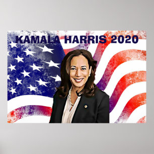 Wahl von Kamala Harris zum Präsidenten 2020 Poster