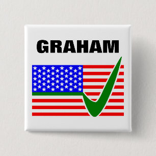 Wahl von Lindsey Graham zum Präsidenten 2016 Button