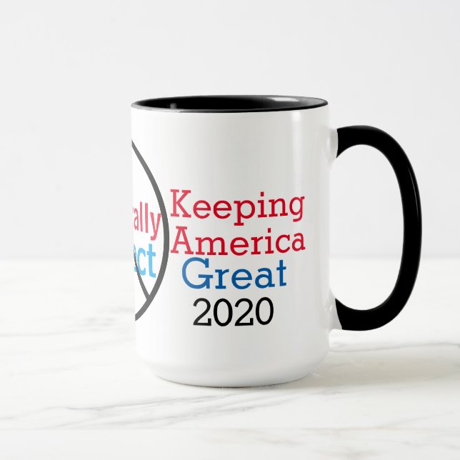 Wahl von Präsident Donald Trump 2020 Tasse (Rechts)