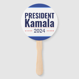 Wahl von Präsident Kamala 2024 Fächer