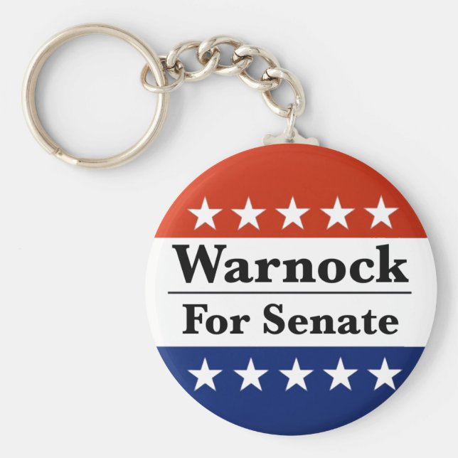 Wahl von Raphael Warnock zum US-Senat 2022 Schlüsselanhänger (Vorne)