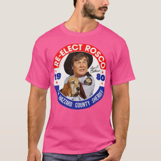 Wahl von Rosco P Coltrane für Sheriff T-Shirt
