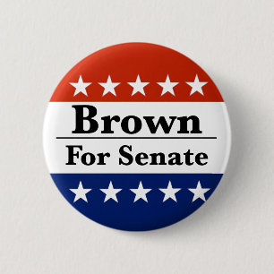 Wahl von Sherrod Brown zum US-Senat 2024 Button