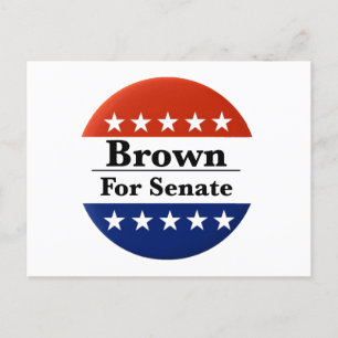 Wahl von Sherrod Brown zum US-Senat 2024 Postkarte