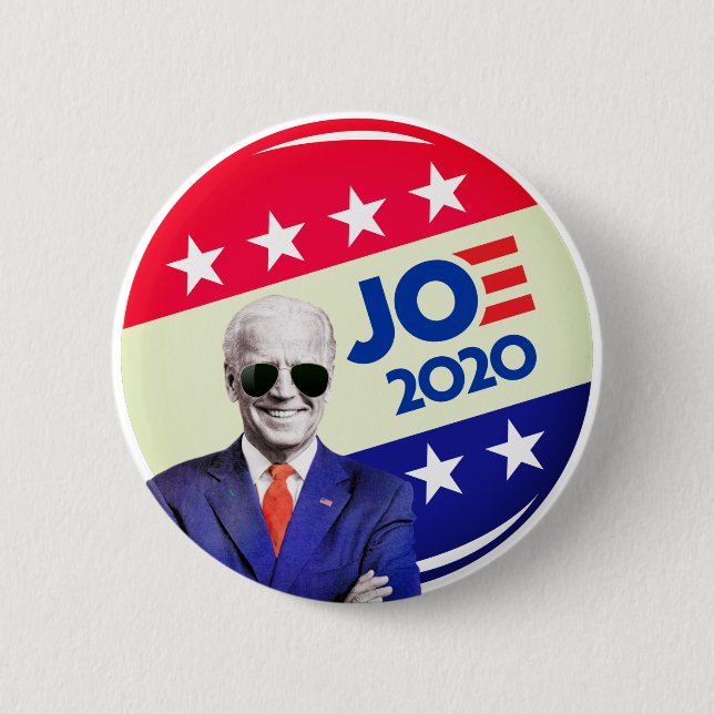 Wahl von Sunglass Joe Biden zum Präsidenten 20 Button (Vorderseite)