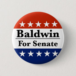 Wahl von Tammy Baldwin zum Senat 2024 Button