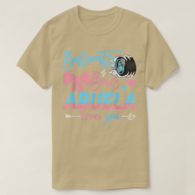 Wahlausfälle oder Bows Abuela Lieben Sie Geschlech T-Shirt (Design vorne)