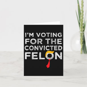 Wahlberechtigter Felon 2024 - Trump 2024 verurteil Karte