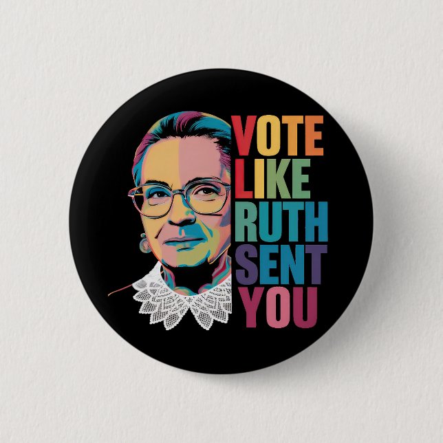 Wähle, als ob Ruth dich geschickt hat Button (Vorderseite)