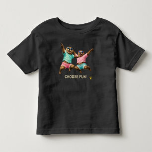 Wähle das lustige Otter-Duo Kleinkind T-shirt