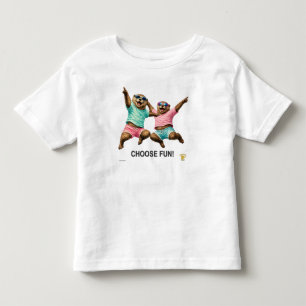 Wähle das lustige Otter-Duo Kleinkind T-shirt