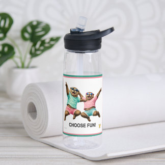 Wähle das lustige Otter-Duo Trinkflasche