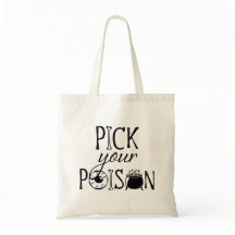 Wähle Dein Gift Hexen-Halloween-Tasche