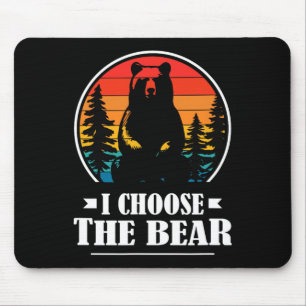 Wähle den weiblichen Rage Feminismus des Bären 1 Mousepad
