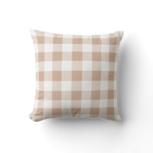 Wähle die Farbe, Gingham-Kissen 2, siehe Hinweise
