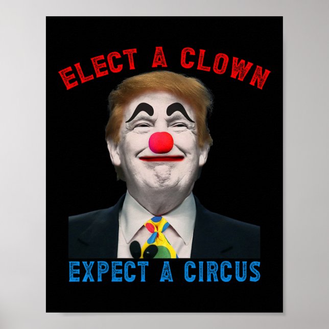 Wähle einen Clown  Poster (Vorne)