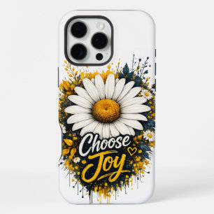 Wähle Freude Gänseblümchen iPhone 16 Pro Max Hülle