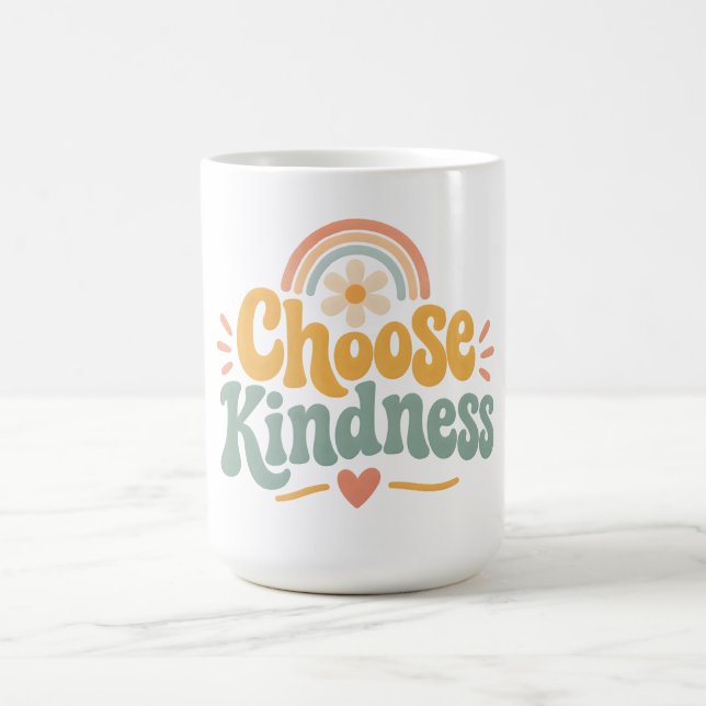 Wähle Freundlichkeit Kaffeetasse (Mittel)