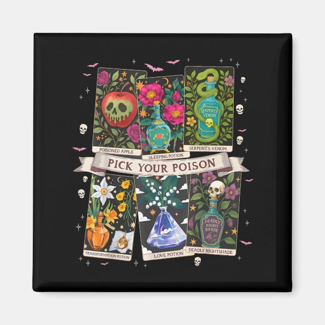 Wähle Gift's lustiges Trank Potion's frohes Hallow Magnet (Vorne)