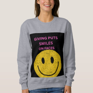 Wähle immer Freundlichkeit Damen-Sweatshirt Sweatshirt